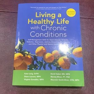 Living a healthy life with chronic conditions book